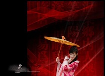 Photoshop合成教程：中国风之伞下柔情